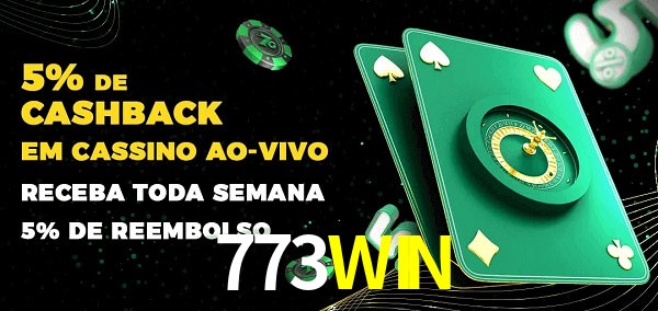 Promoções do cassino ao Vivo 773WIN